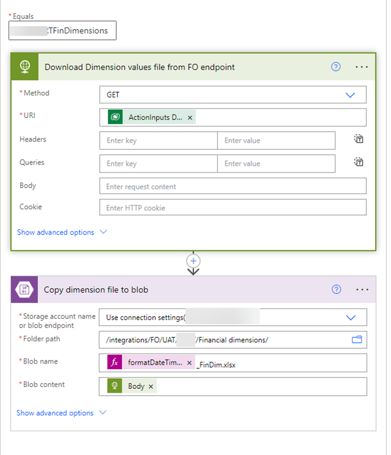Finance and operations integrations through one(Dataverse) connector ...