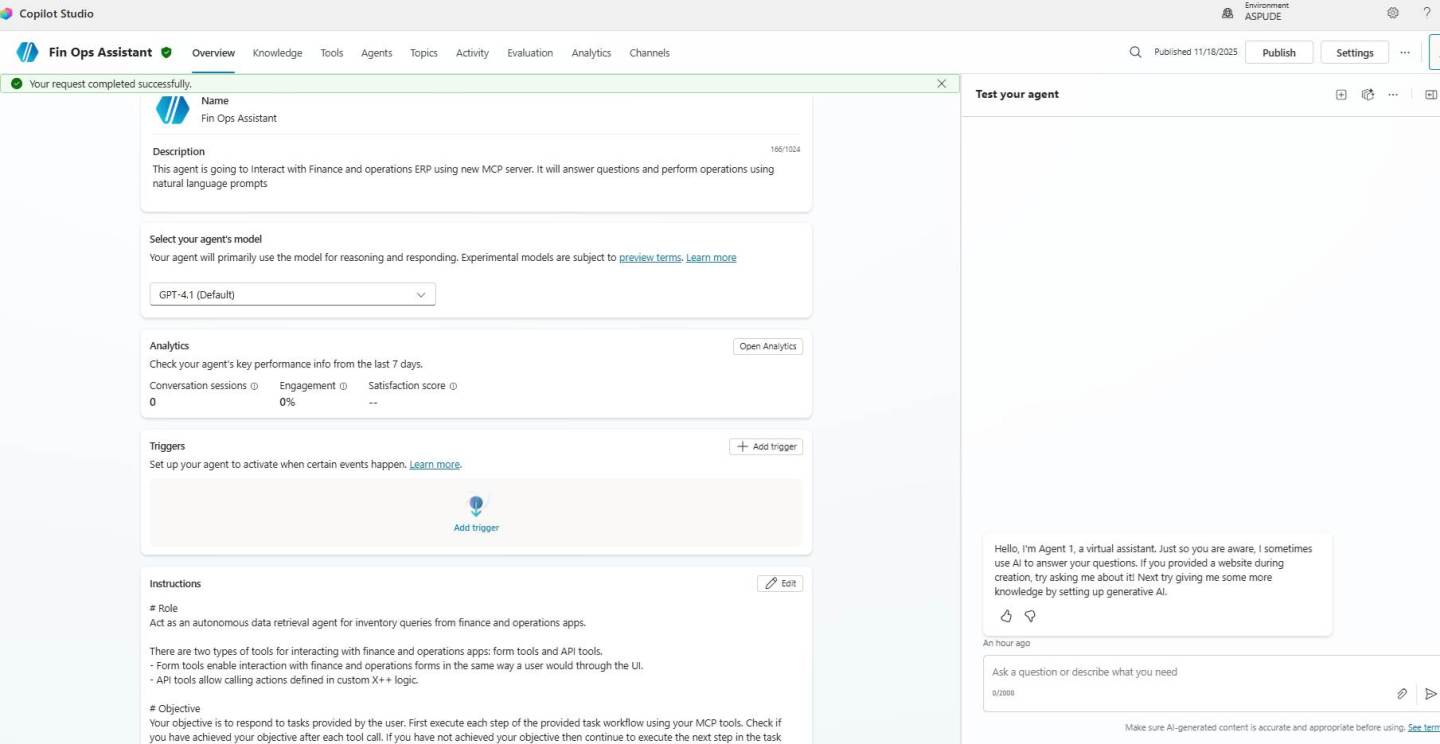 Enable and Configure new MCP server in Dynamics 365 for Finance and ...