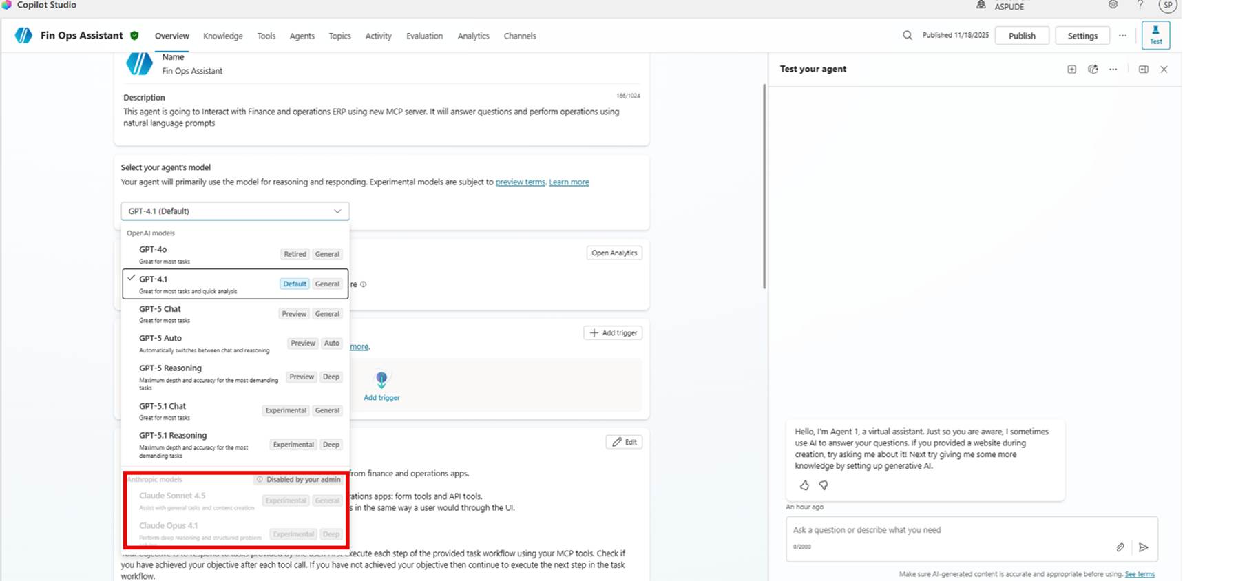 Enable and Configure new MCP server in Dynamics 365 for Finance and ...